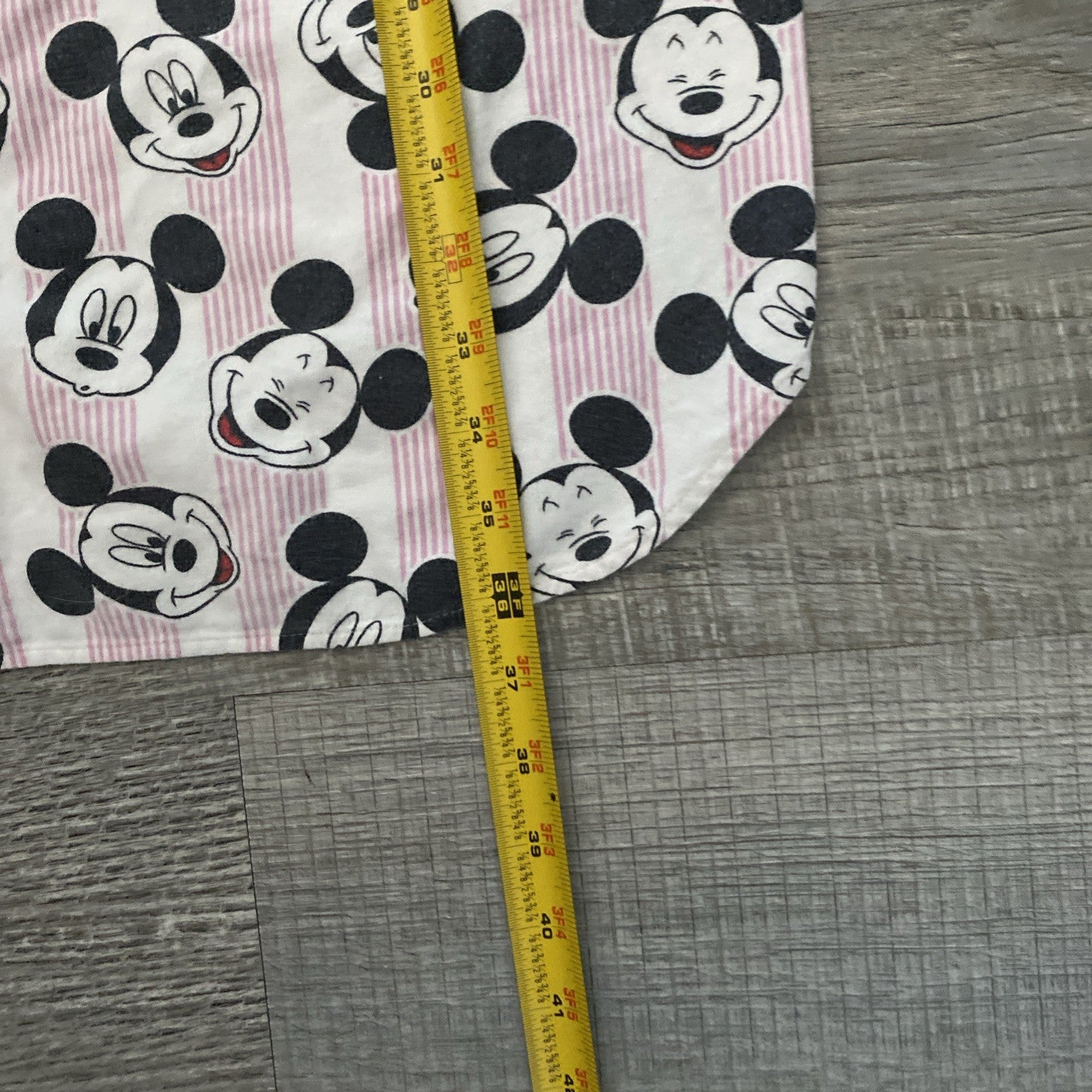 Ladies Mickey Mouse longsleeve night shirt size large free shipping