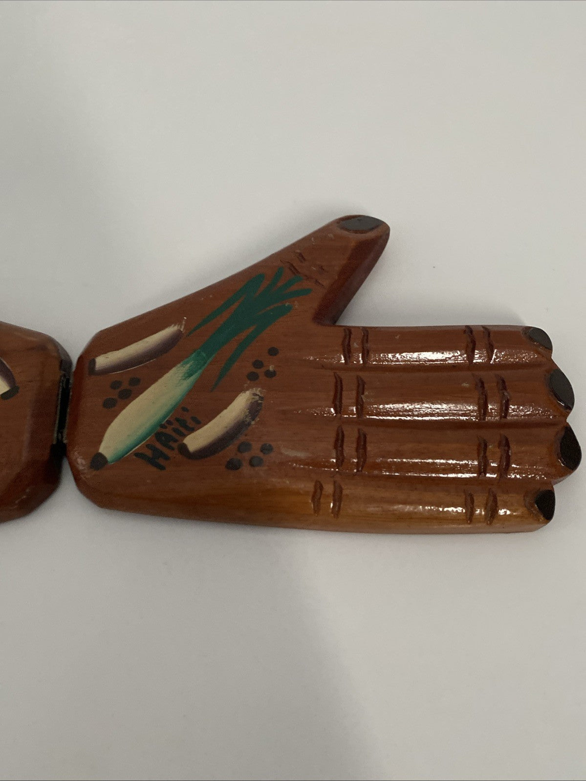 Wooden hands Haitian made decor display
