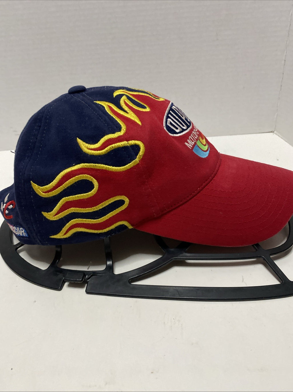 Dupont Motorsports Nascar Navy Blue W/Flames #24 Chase Authentic Hat Cap