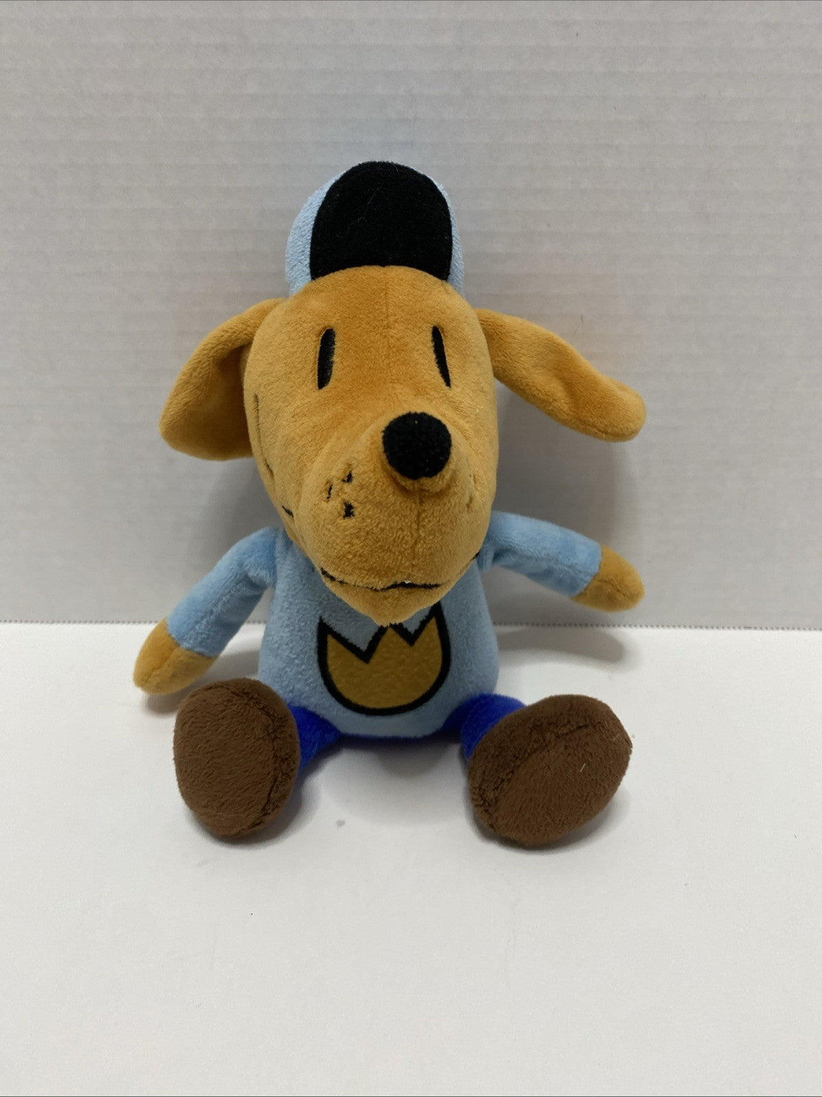 Dog Man Doll 9" Soft Stuffed Plush Lovey Baby Bean Bag Toy Puppy Dav Pilkey
