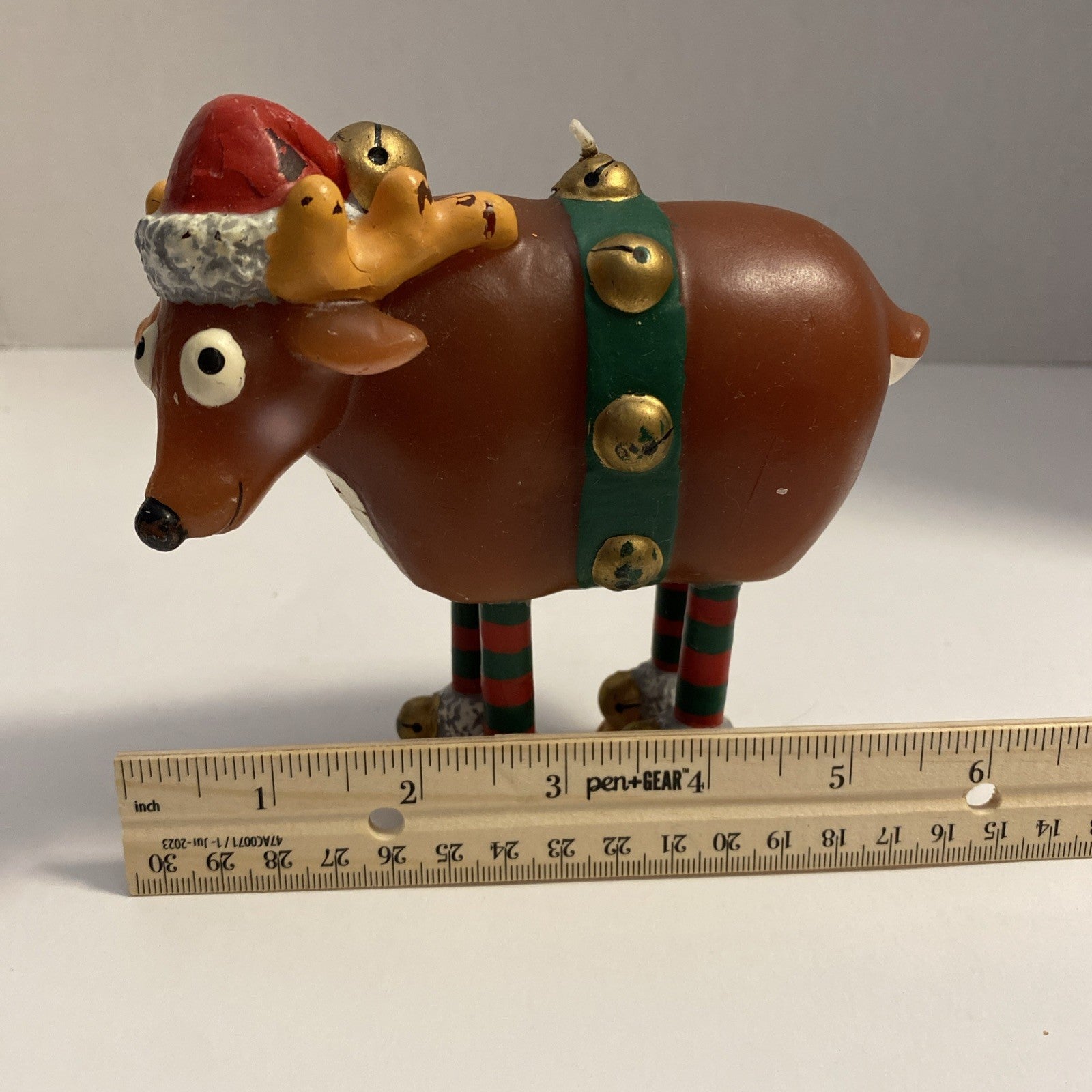 Christmas Reindeer Candle