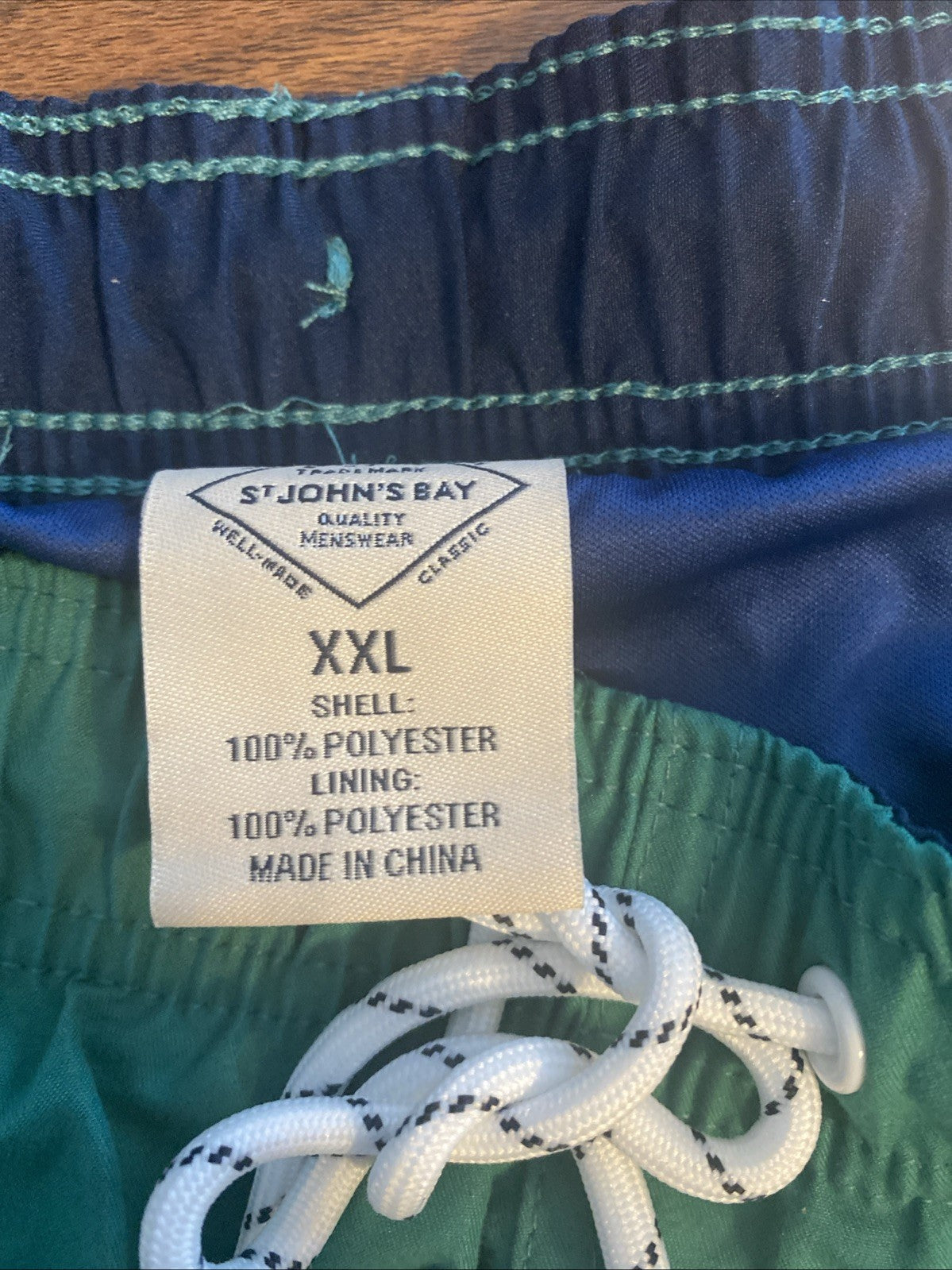 St. John’s Bay men’s 2XL swim trunks NWT
