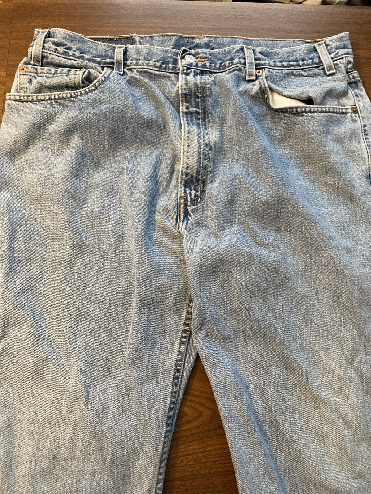Levi men’s 505 relax 40×30 jeans Worn