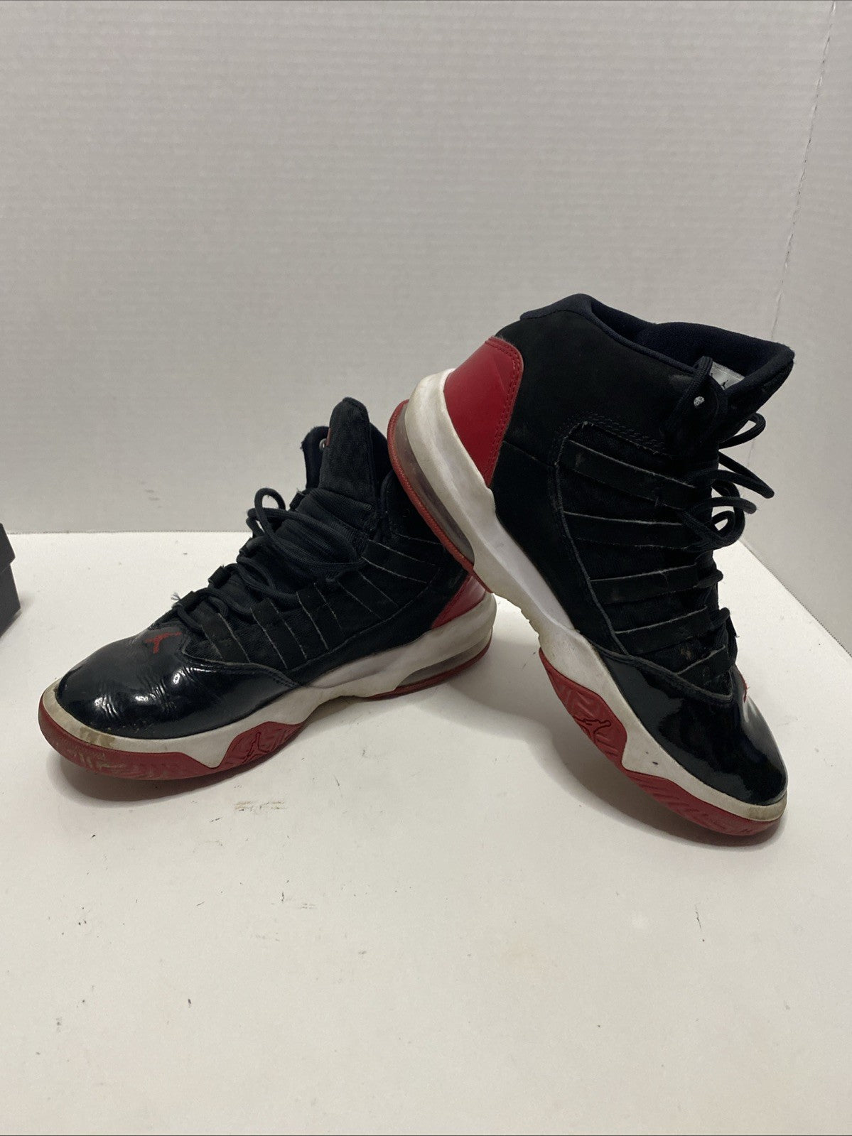 Size 6 - Jordan Max Aura Black Needs New Laces