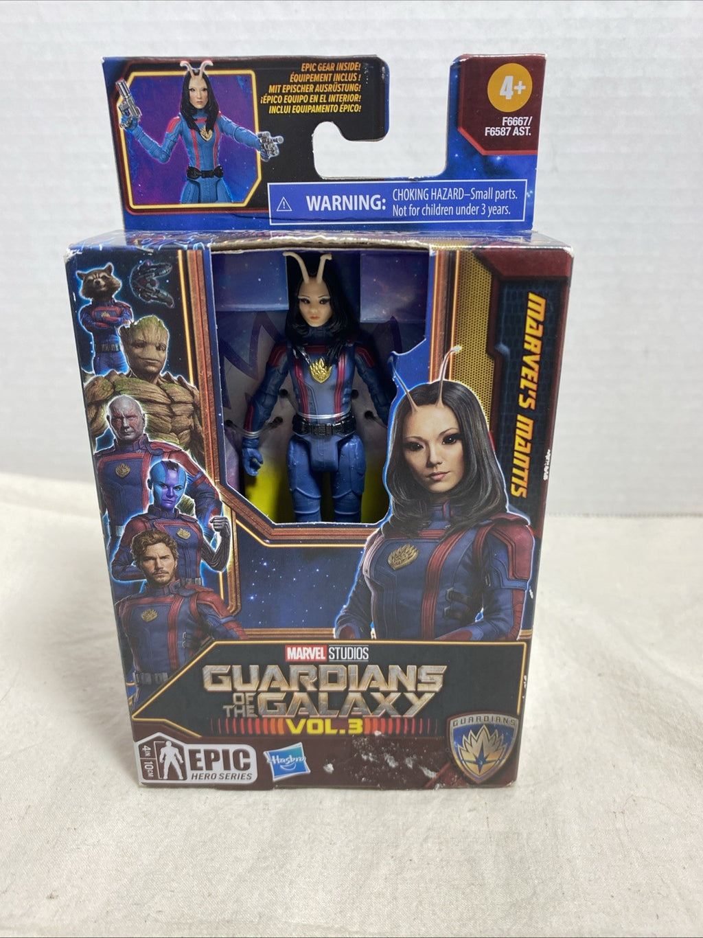 Mantis Marvel's Guardians of the Galaxy Vol.3 Epic Hero Series 4 inch