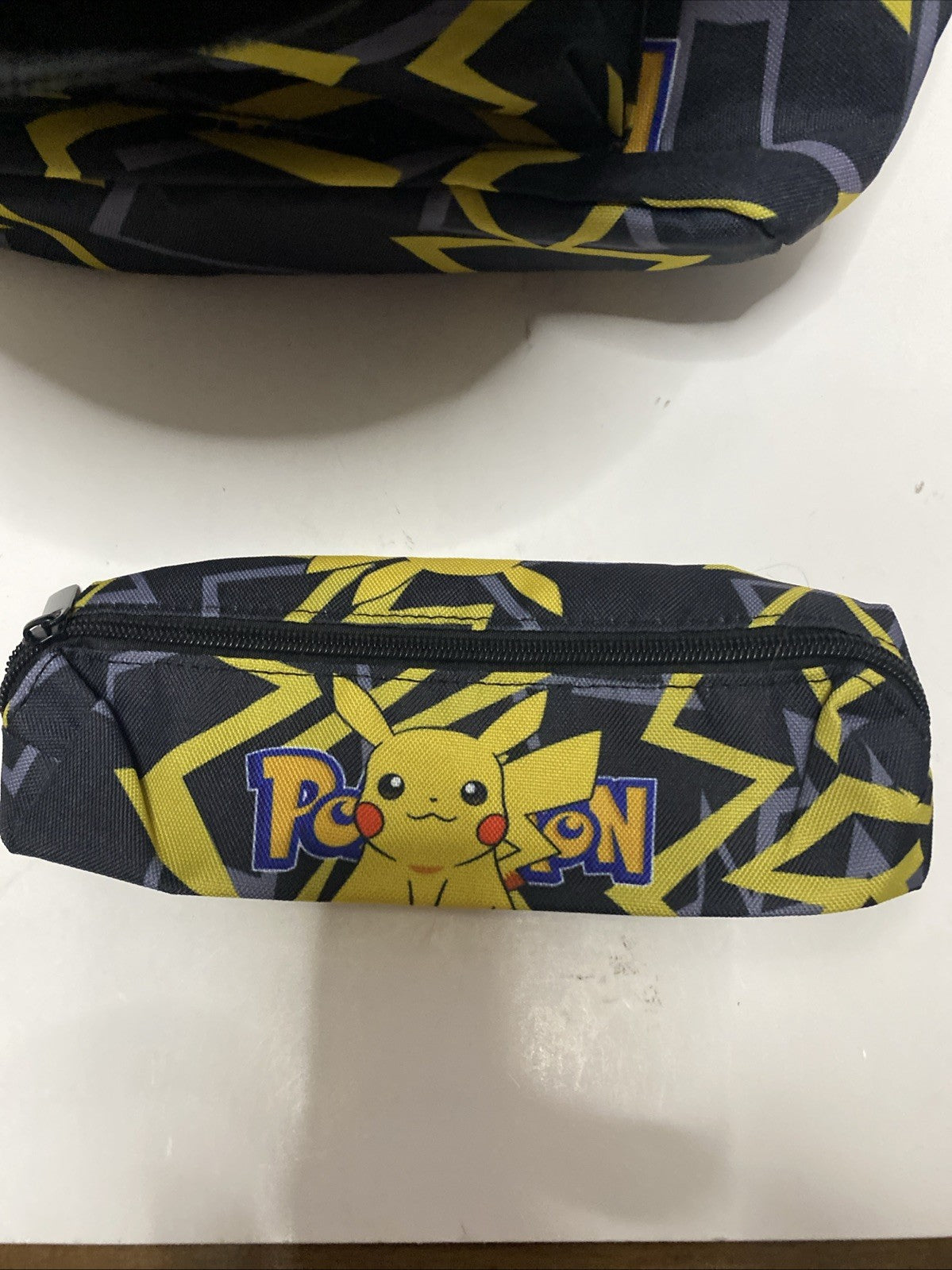 Pokemon Pikachu Backpack Thunderbolt ART NEW Kid Anime Cartoon Themed School Bag