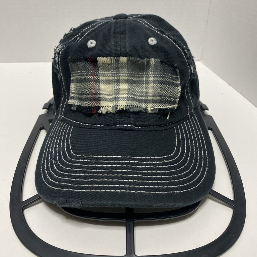 Distric Ball Cap Blue Unisex Distressed