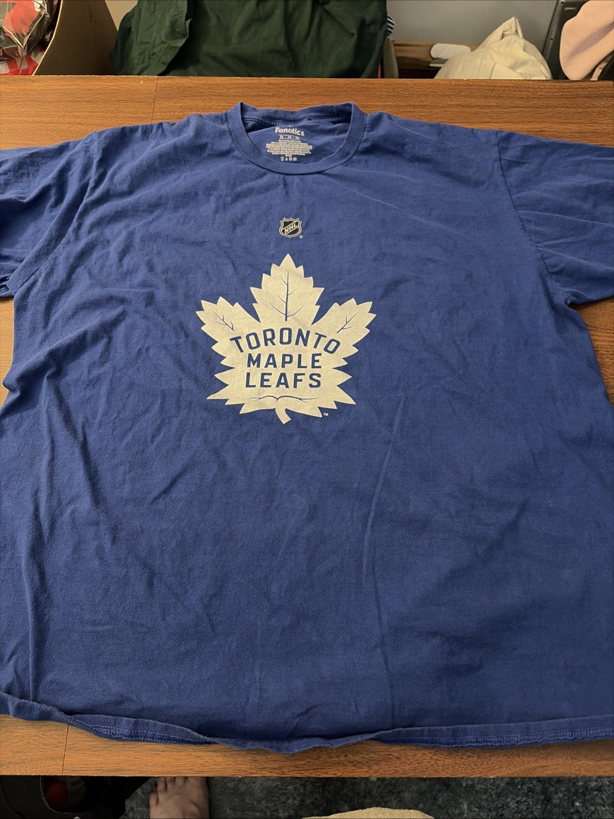 Men's Mitchell Marner  #16 Toronto Maple Leafs Royal Authentic NHL T Shirt 2XL