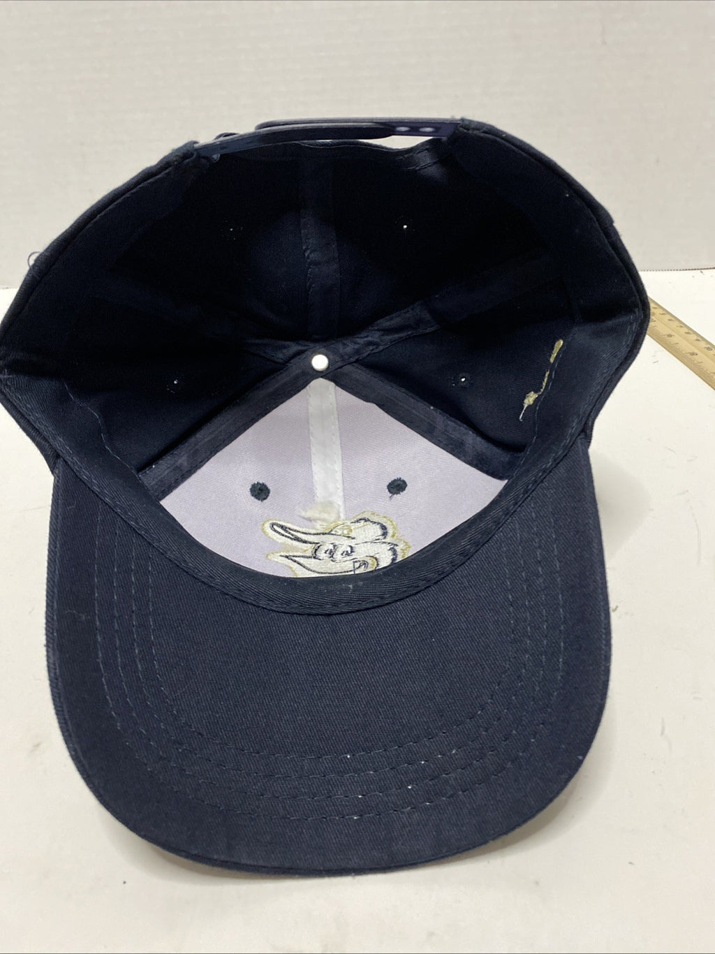 Baltimore Orioles US Naval Academy Adjustable Baseball Cap Hat Oriole Bird Navy