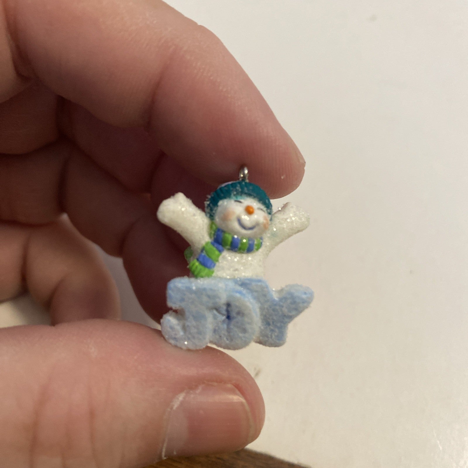Hallmark Keepsake Ornament Frosty Fun For You Christmas Snowman Miniature