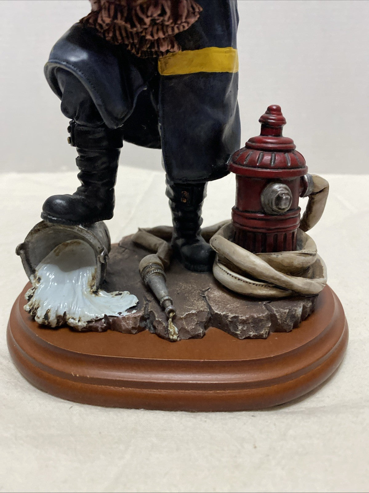 Firefighter Vanmark Hero Red Hats of Courage Figurine 1997 Fireman  No Box