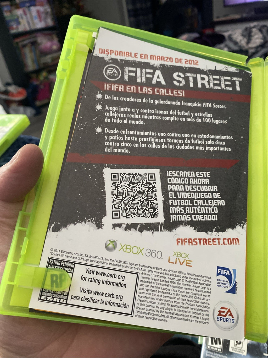 FIFA Soccer 12 (Microsoft Xbox 360, 2011)