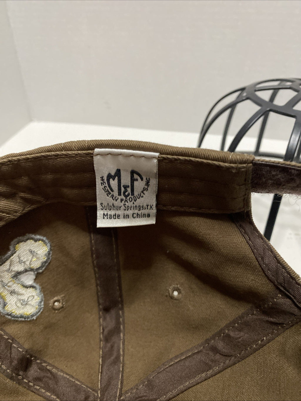 M & F Western Womens Cross Hat Cap NWT