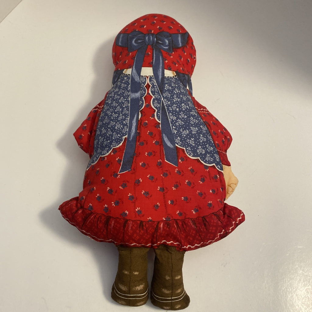 Vintage Cranston Amanda Cut & Sew Cloth Panel Doll Pillow 17 Inch