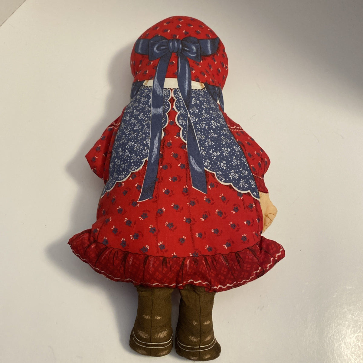 Vintage Cranston Amanda Cut & Sew Cloth Panel Doll Pillow 17 Inch