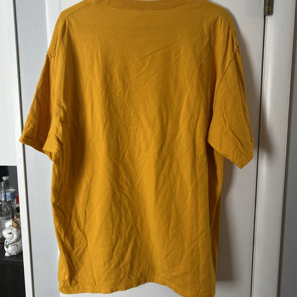 Pittsburg Steelers  T Shirt NFL Team Apparel Black Mens Large