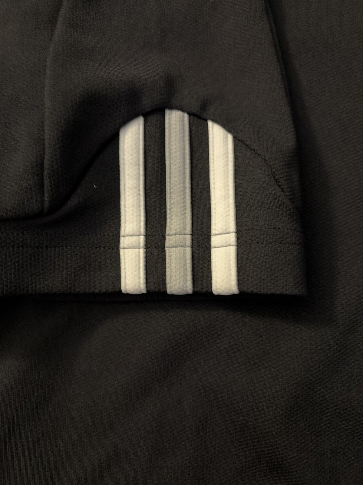 Adidas Climacool Men's Sz M Black Polo Shirt Performance Button Up