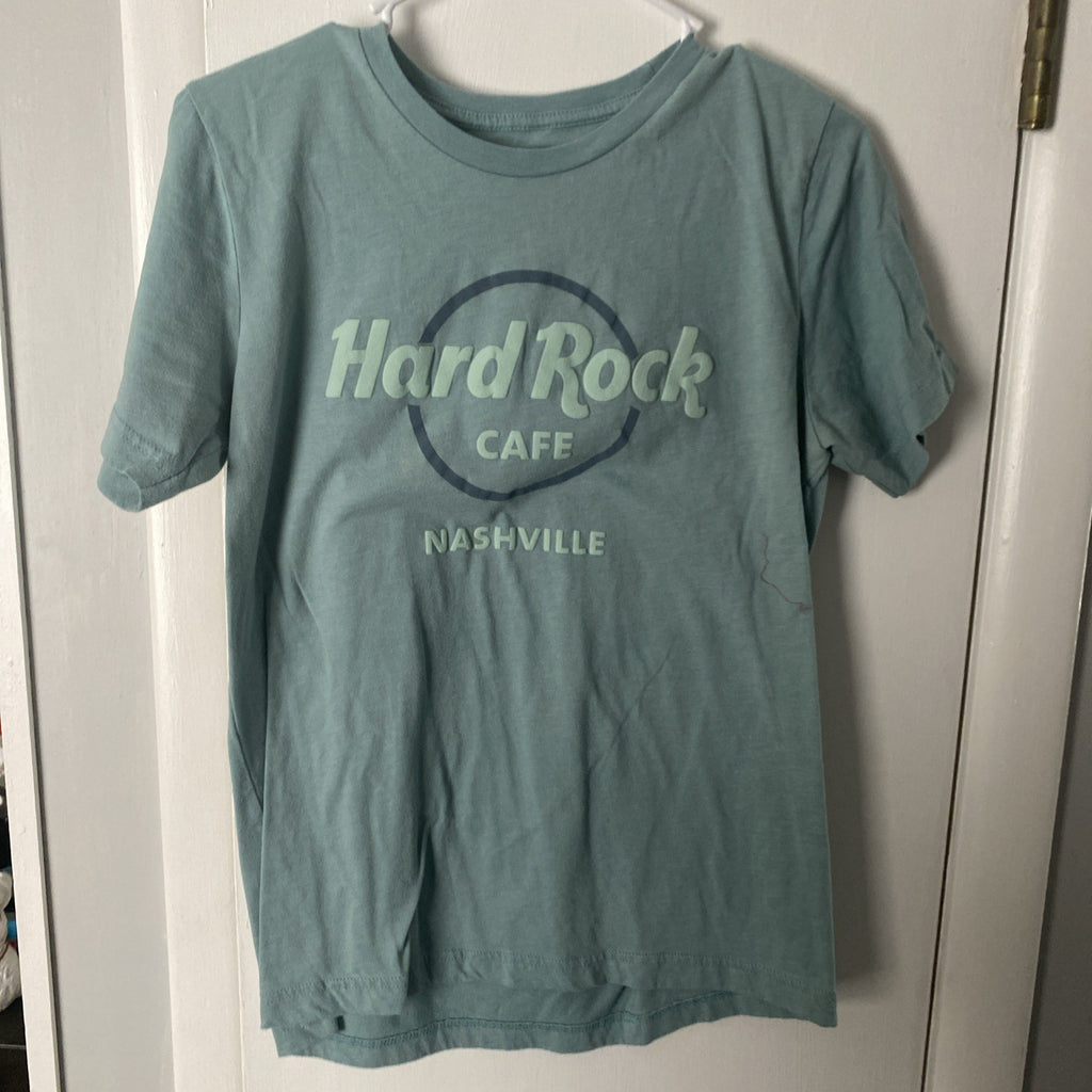 Hard rock Café T-shirt Nashville teal size medium