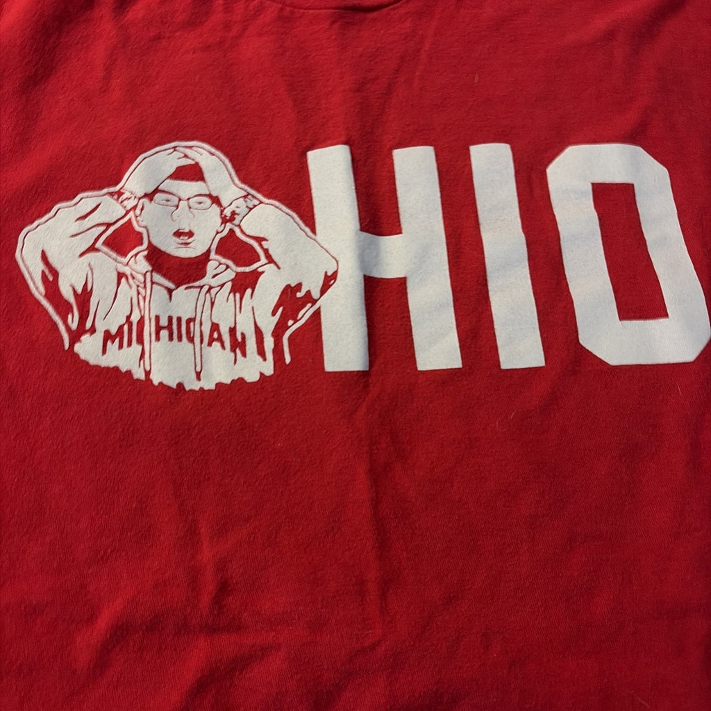Ohio State University Ohio Upset Michigan Large T-Shirt Red Men’s Large
