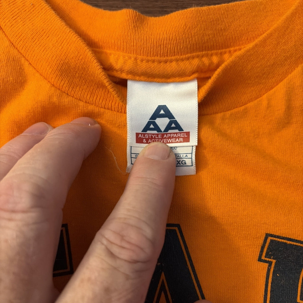 NFL Sports Illustrated Chicago Bears NFL Shirt Orange XL