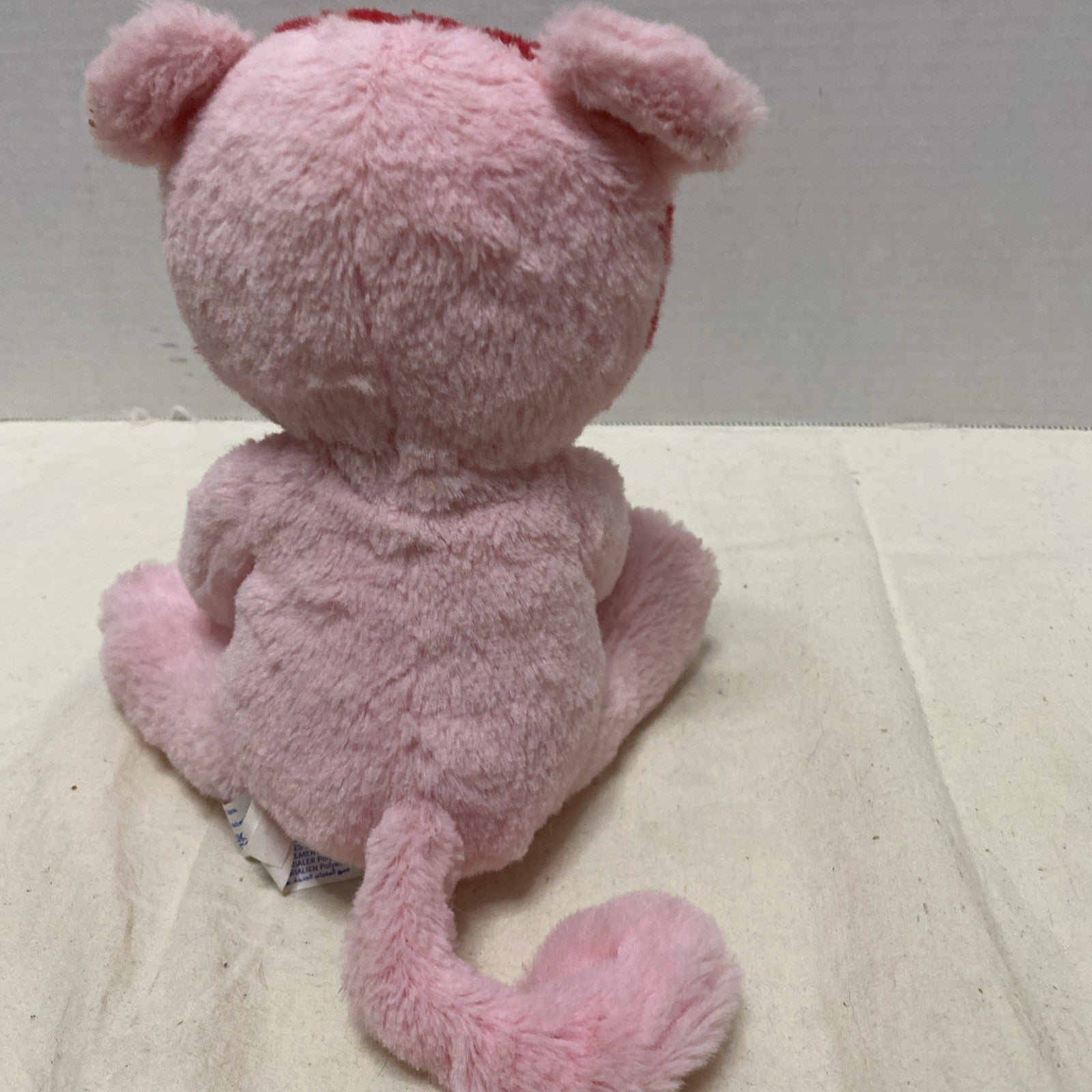 Build a Bear Buddies Pink Tiger Heart Smallfrys 7" Plush