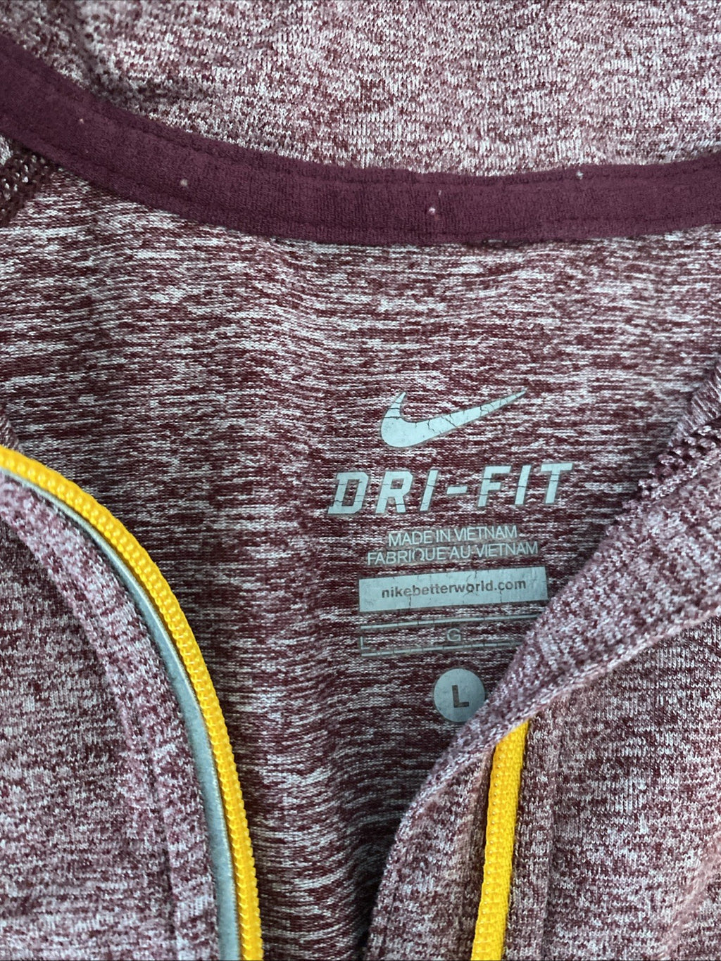 Nike Element 1/4 Zip Top Womens Small University of Minnesota  Dri-Fit Running