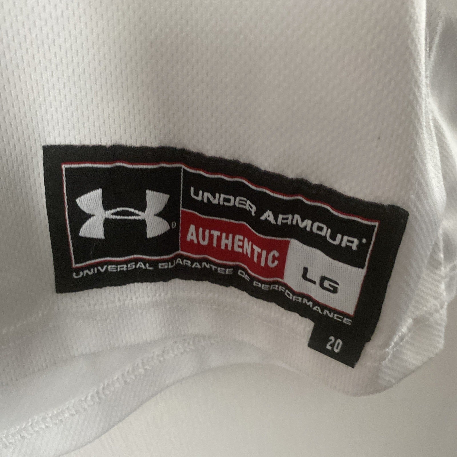 Under Armour Phenomenon Baseball Jersey With Ohio Flag On Sleeve