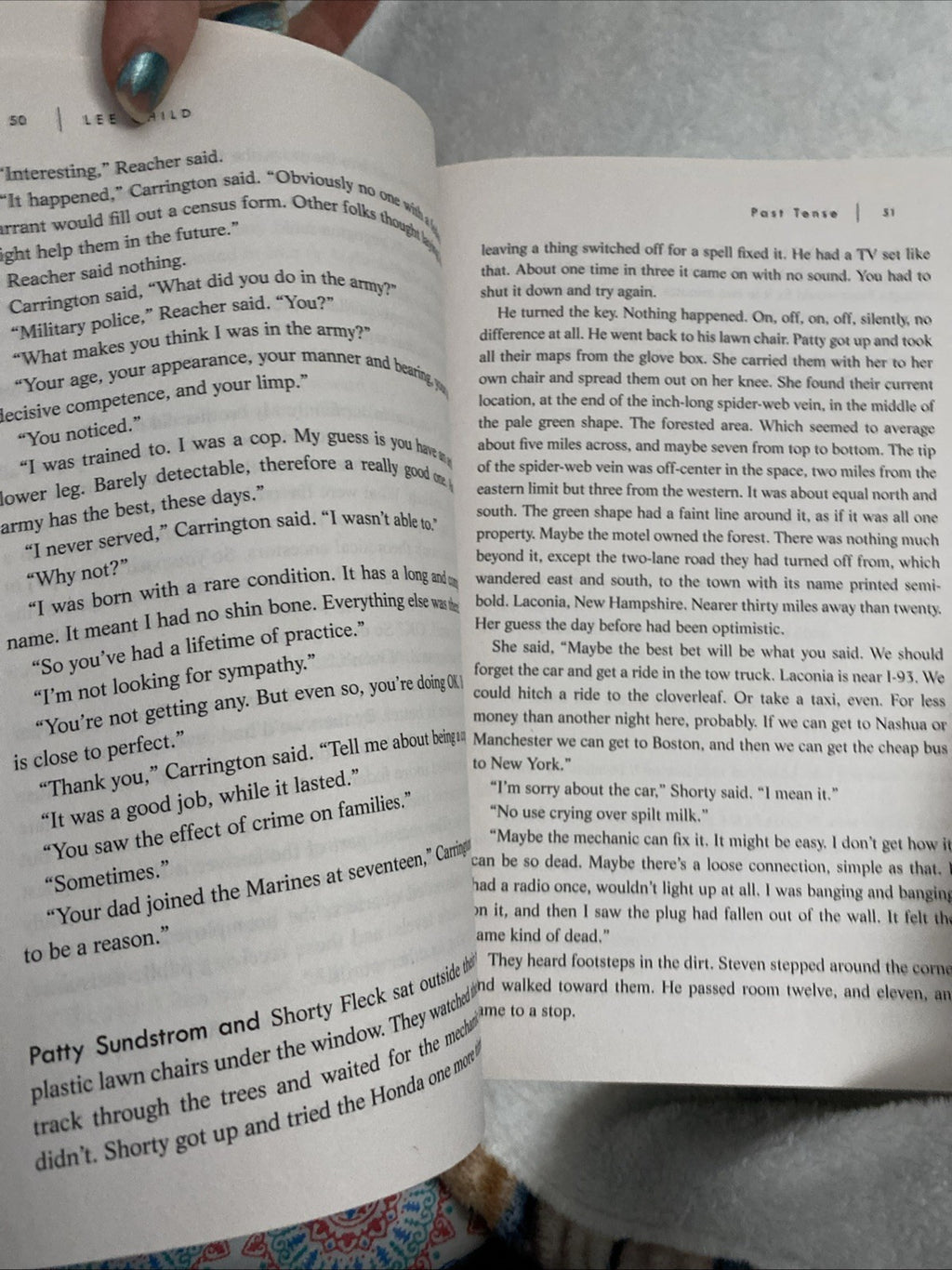 Jack Reacher - PAST TENSE By Lee Child