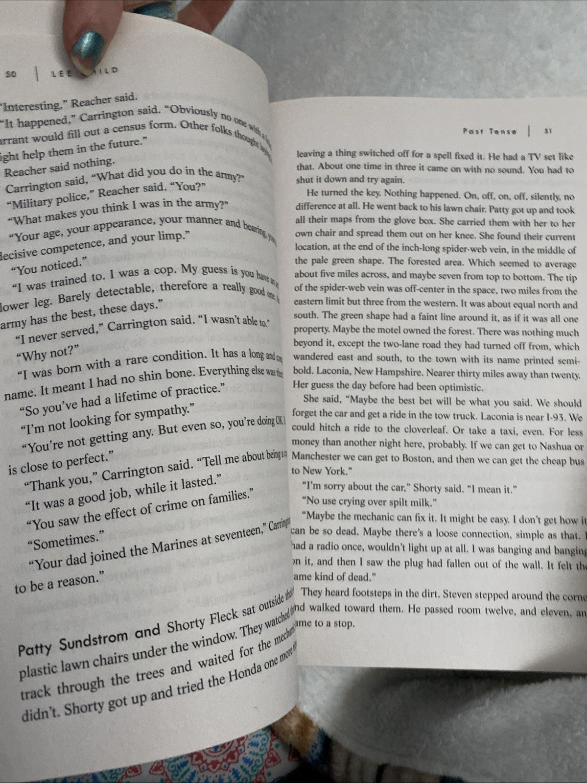 Jack Reacher - PAST TENSE By Lee Child