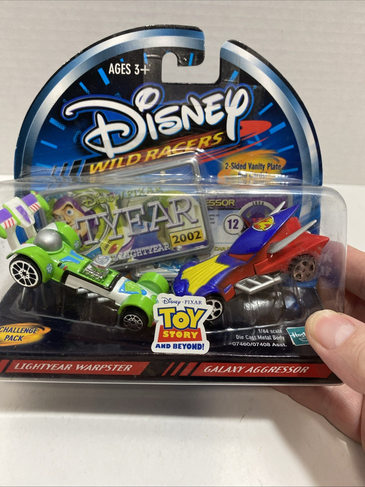 Disney Hasbro Wild Racers Lightyear Warpster Galaxy Aggressor