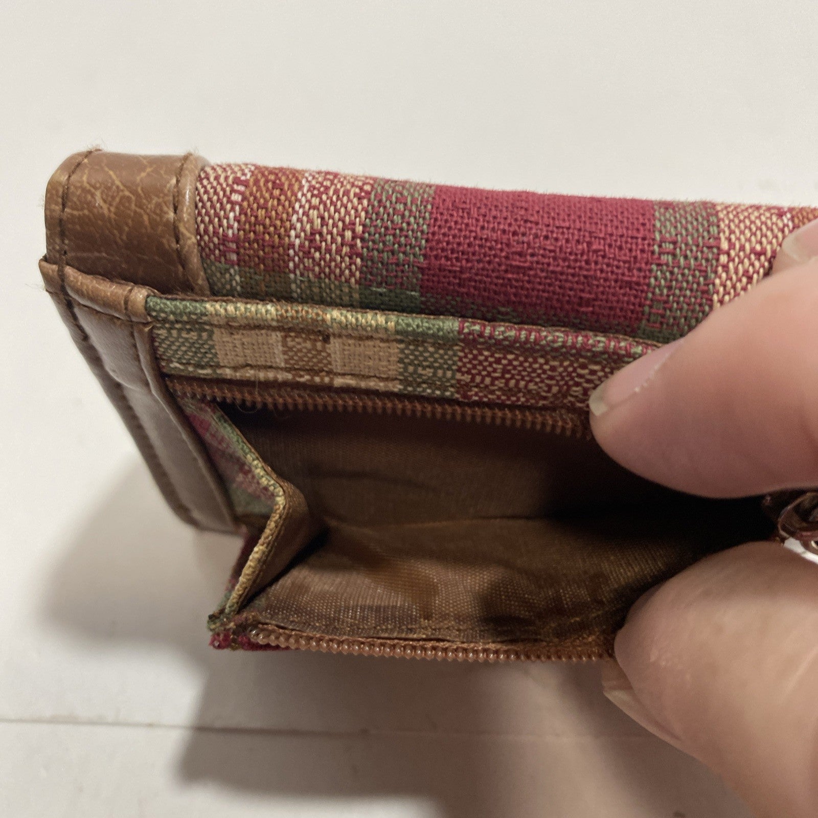 Longaberger Credit Card Snap Wallet 3" x 4"