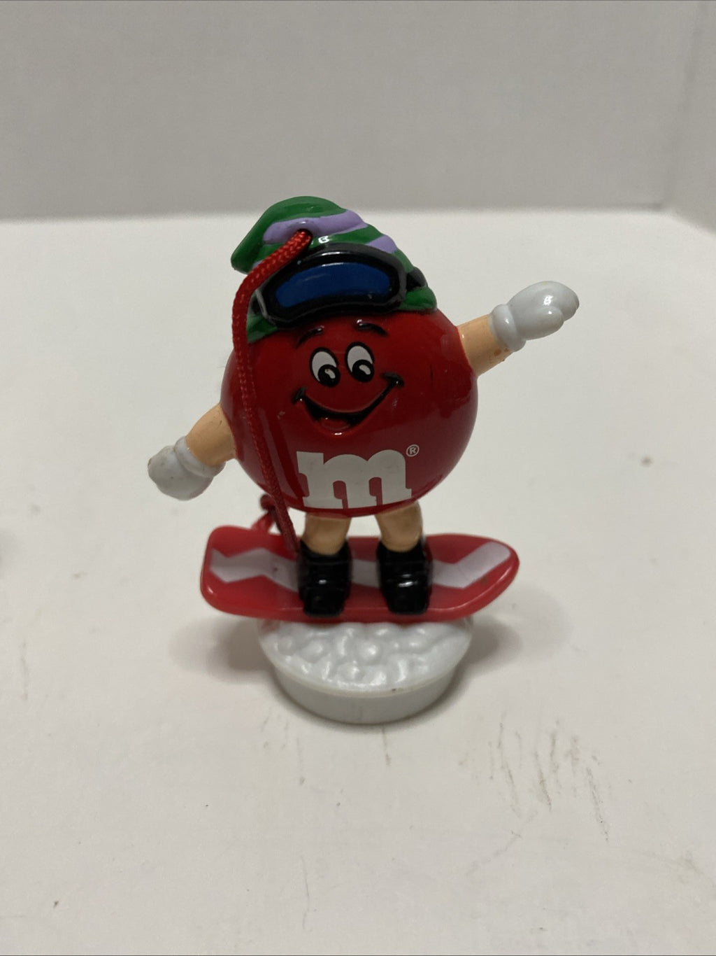 vintage M&M Christmas Ornament Candy Topper 3 Characters