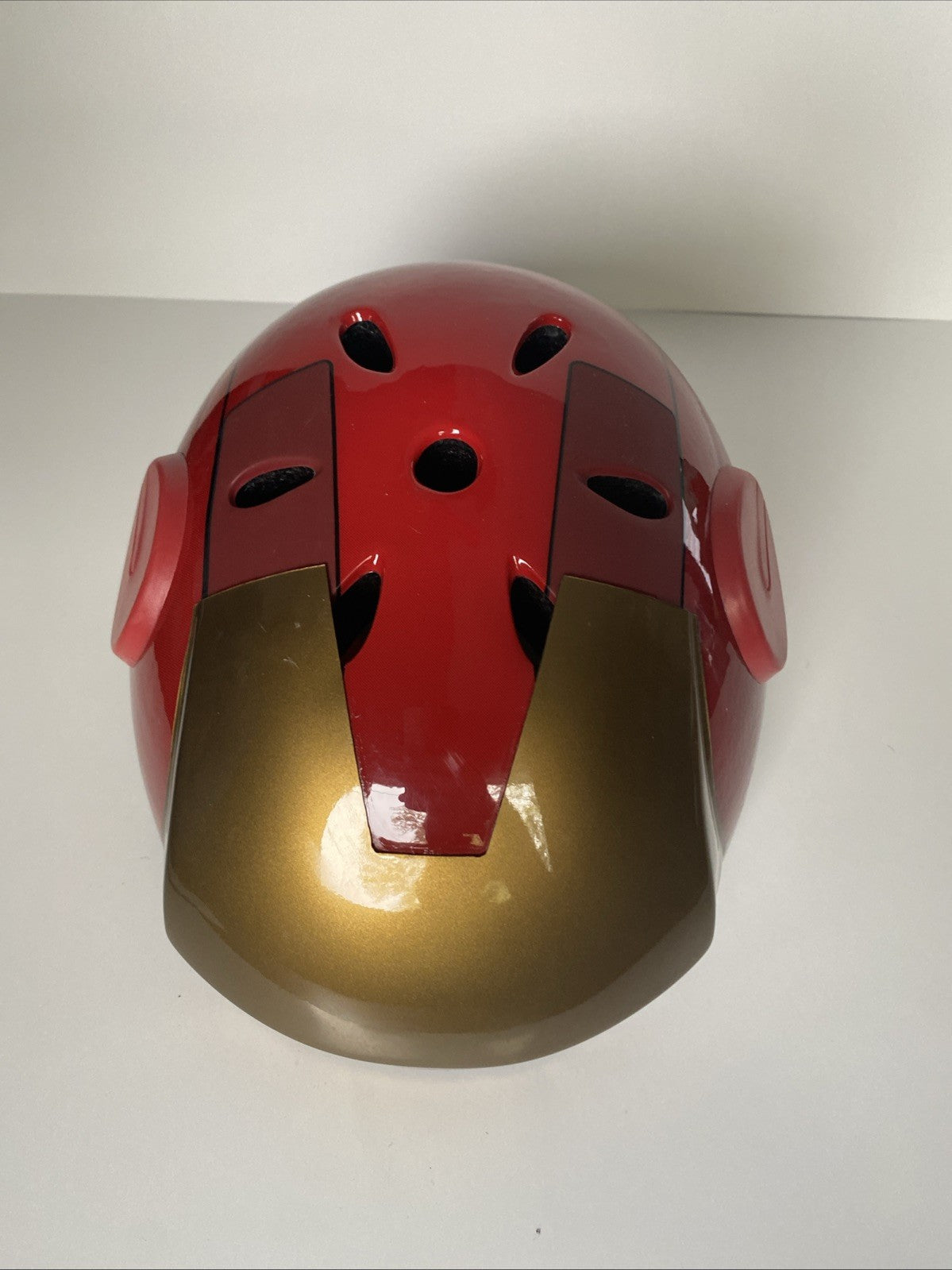 Kid's Marvel Iron Man Cycling Helmet Bicycle Helmet With Chin Straps Connection