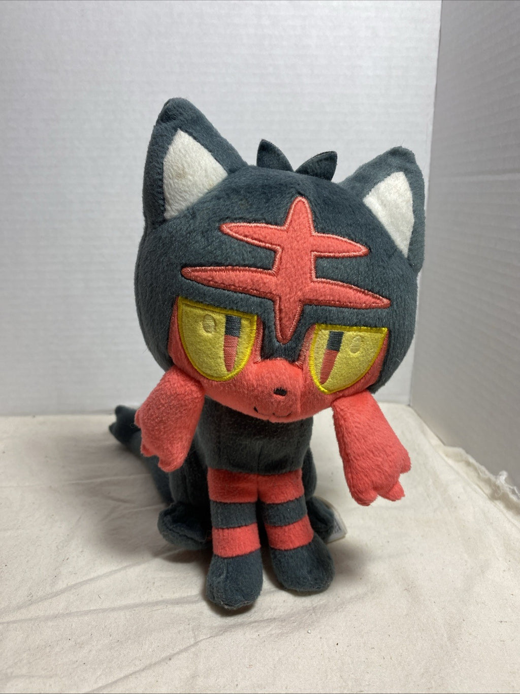 Litten Pokemon Center 2017 Plush 5" Toy Doll Japan