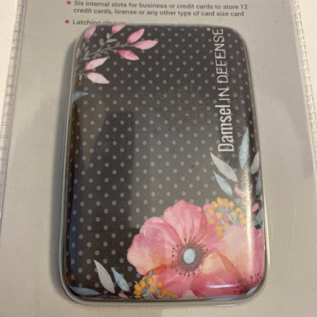 Damsel In Defense Women's RFID Wallet The Daphne Concealed Collection Travel NIP