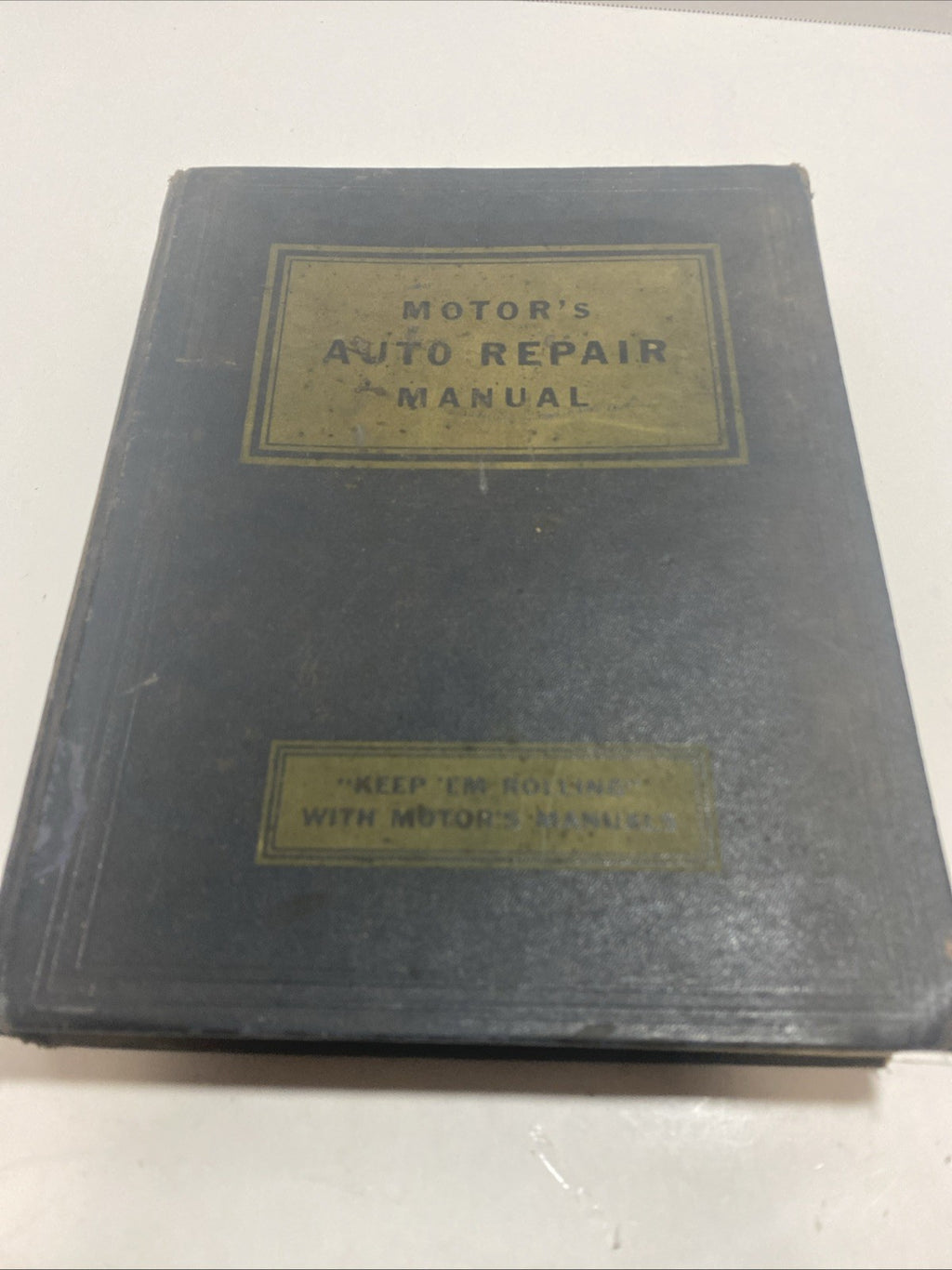 Motor's Auto Repair Manual 14th Shop Service Book
