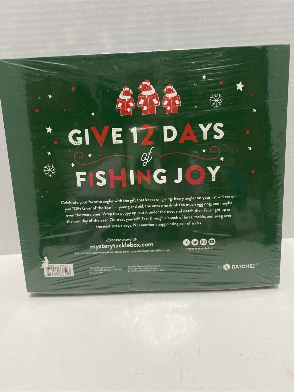 12 Days of Fishmas Christmas Advent Calendar 2021 by Mystery Tackle  