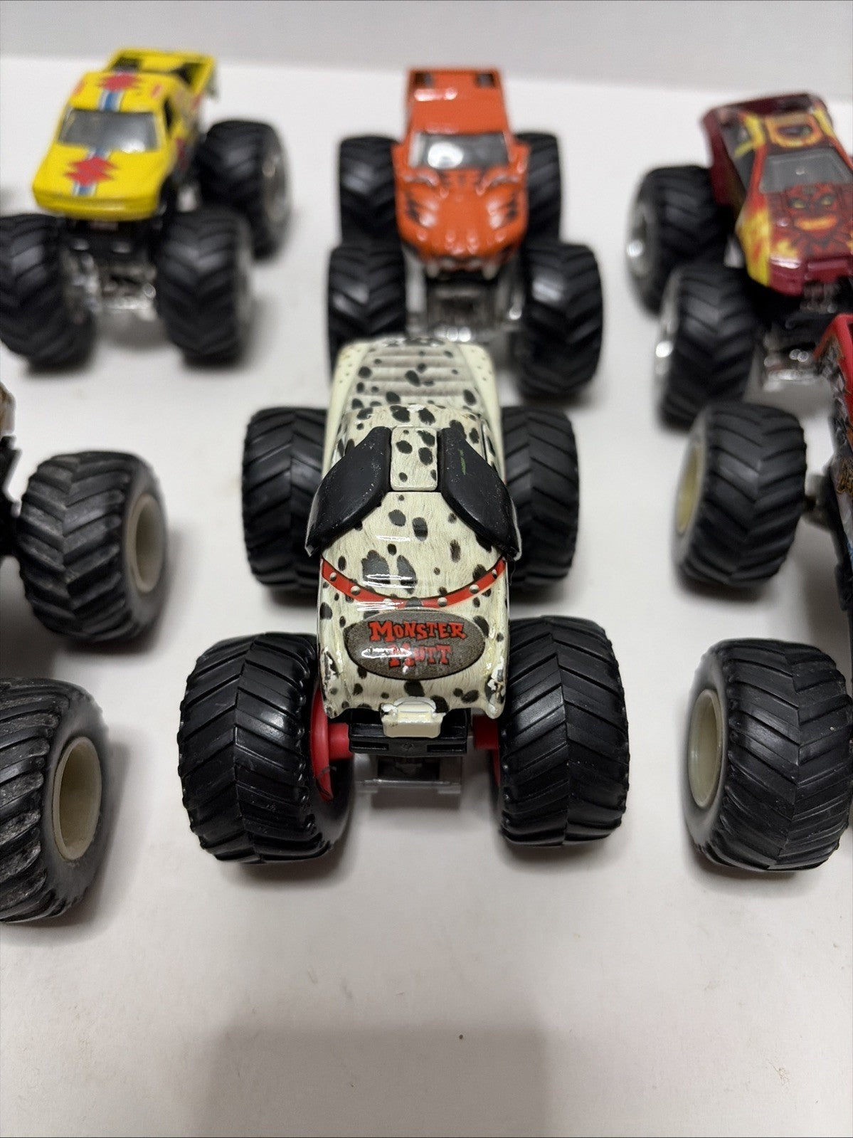 Monster Jam Lot Of 8 Diecast 1:64 Scale Monster Trucks