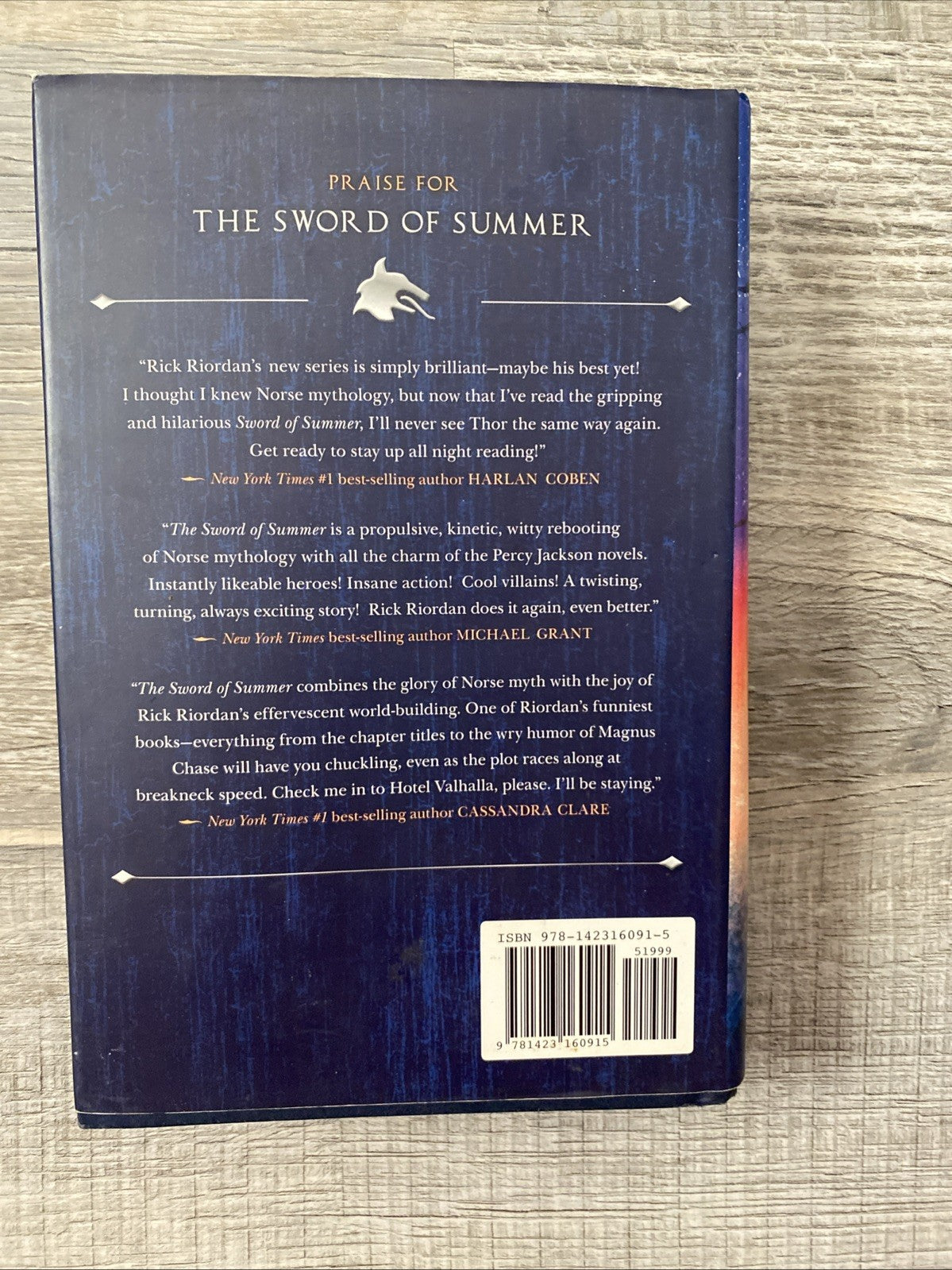 Magnus Chase and the Gods of Asgard, Book 1: The Sword of Summer by Rick Riordan