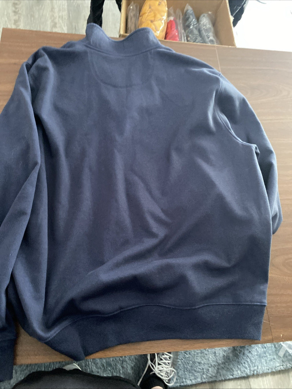 Izod 2XL quarter zip long sleeve pullover sweatshirt