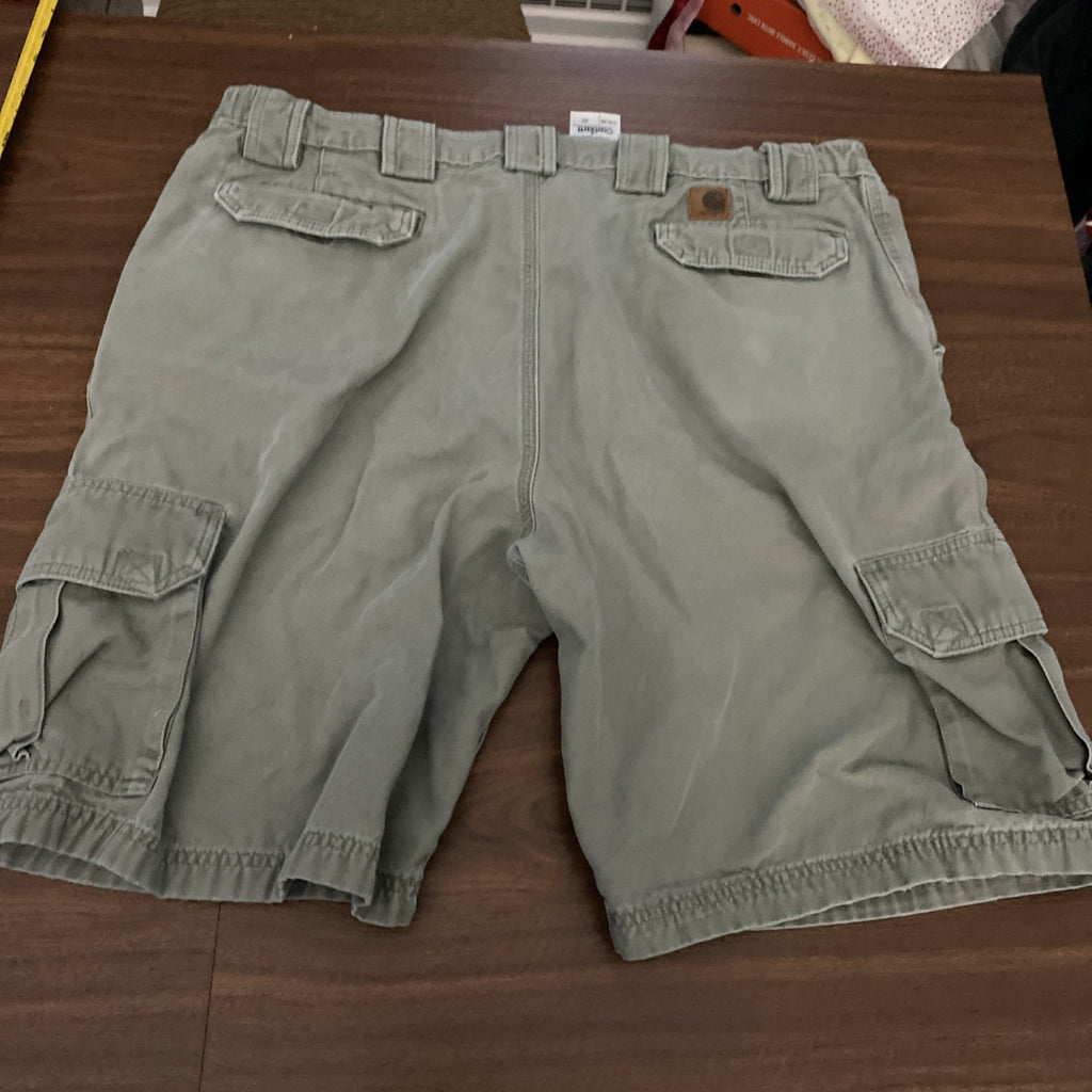 Carhartt Men's Relaxed Fit Cargo Shorts Size 40 Inseam 9" 102514-232 Free Ship ✨