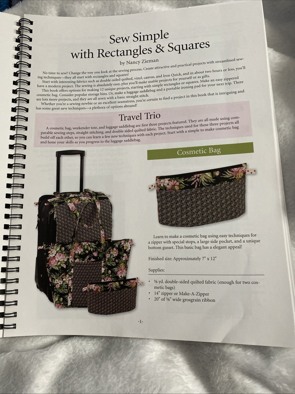 Sewing with Nancy Quilting Sew Simple with Rectangles & Squares