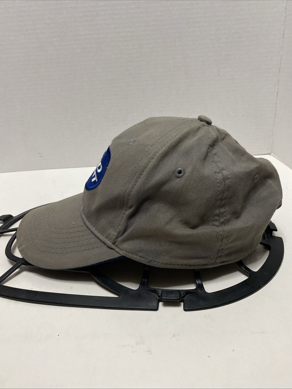 Bud Light Strapback Baseball Cap Gray One Size Adjustable Embroidered 6 Panel