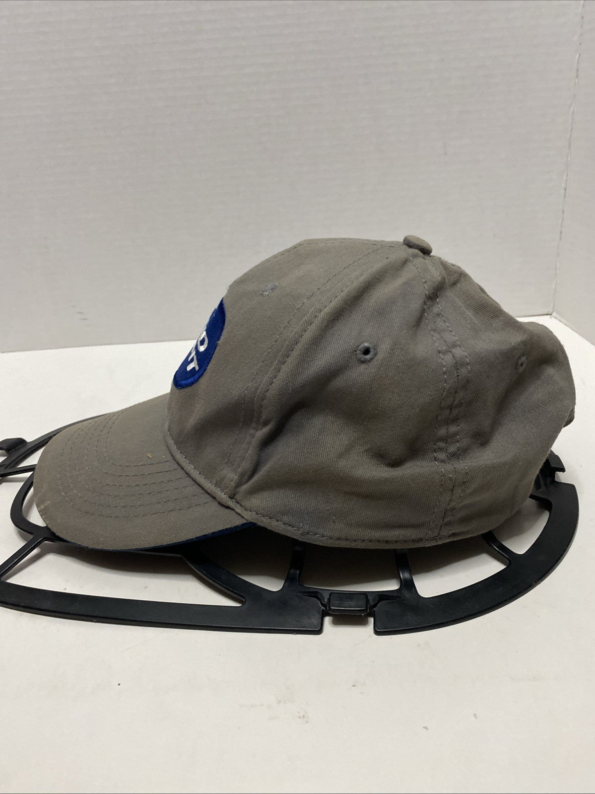 Bud Light Strapback Baseball Cap Gray One Size Adjustable Embroidered 6 Panel