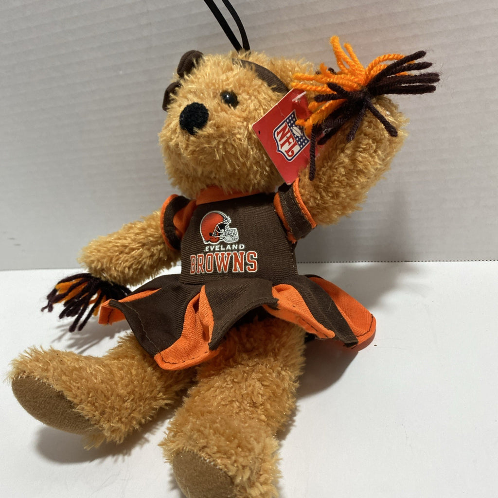 NFL Cleveland Browns cheerleader plush teddy bear