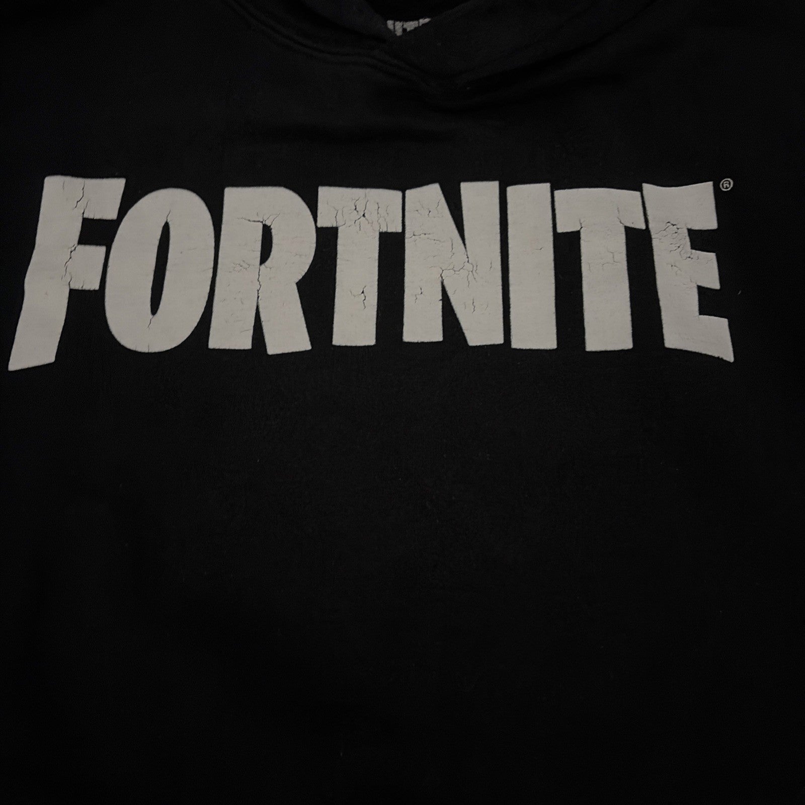 OFFICIALLY LICENSED FORTNITE LOGO BOYS' PULLOVER HOODIE W/ Pocket Size XL{14/16}