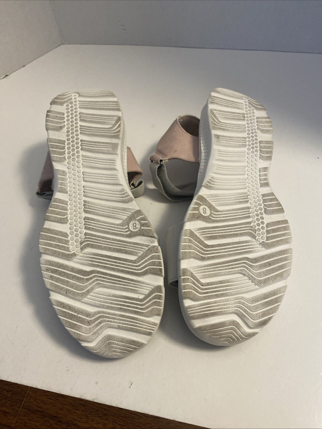 Serra Women Cute Sandals Strap Light weight Comfort Light Grey Size 8 ($)
