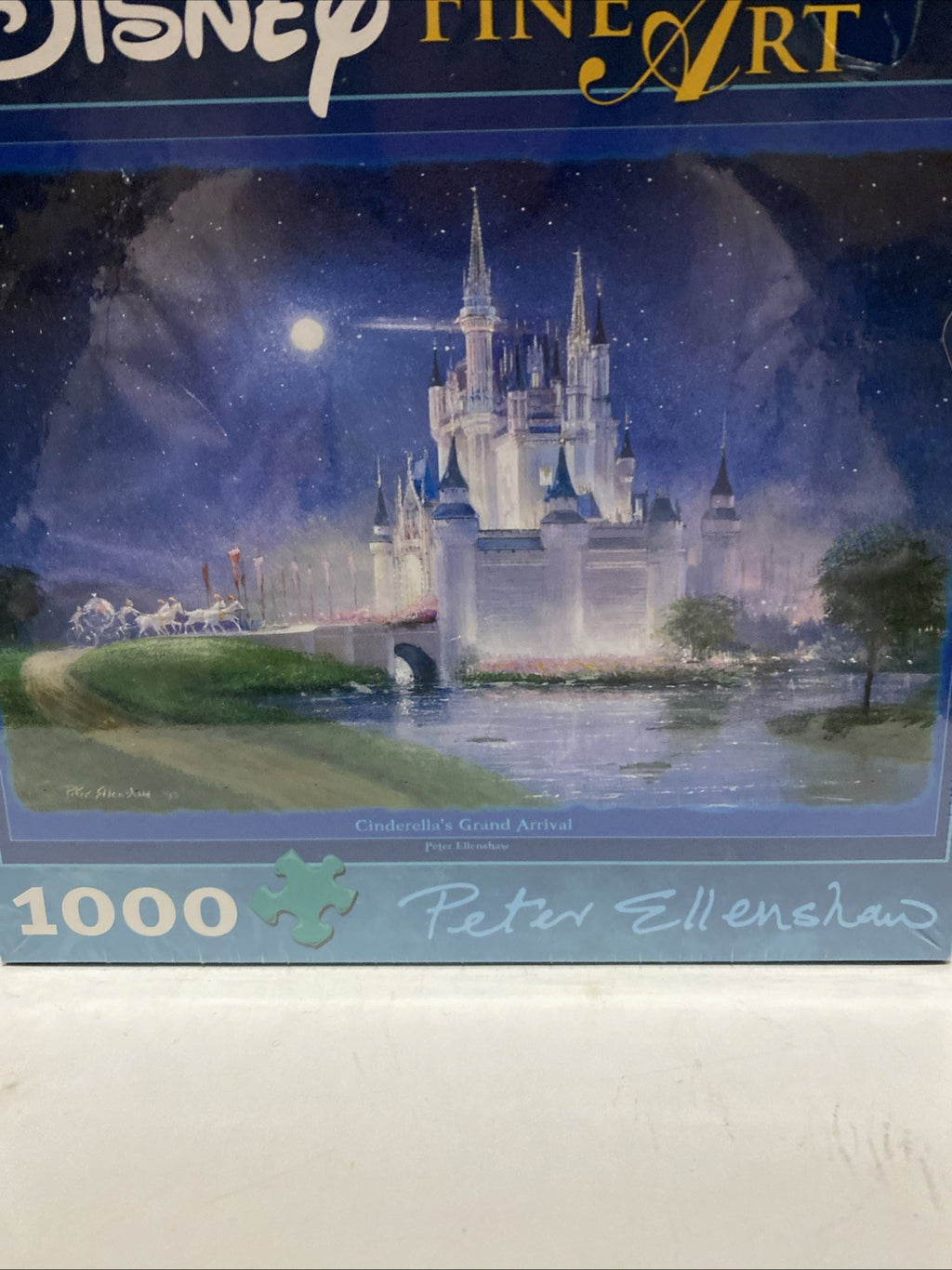 Disney Fine Art Cinderella's Grand Arrival 1000 Piece Puzzle by Peter Ellenshaw