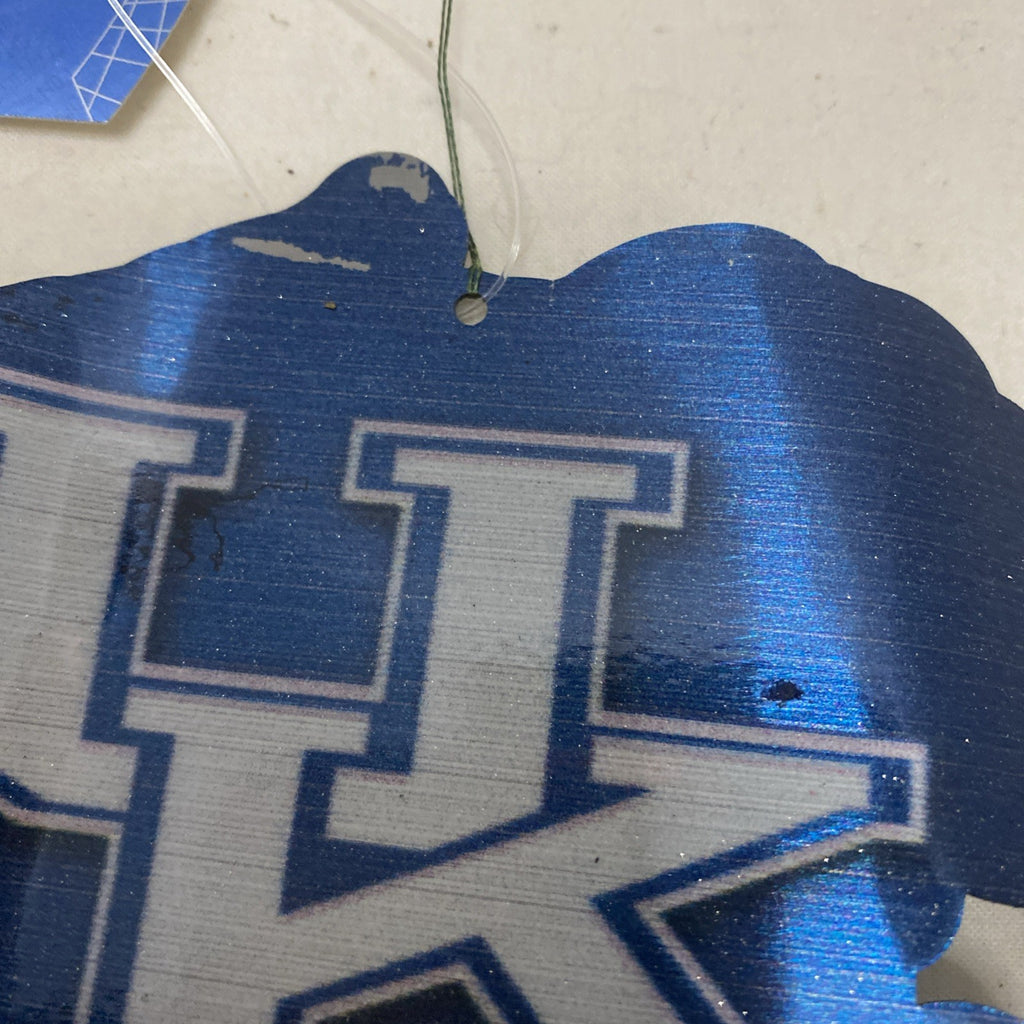 University of Kentucky WILDCATS UK with MASCOT Christmas Ornament