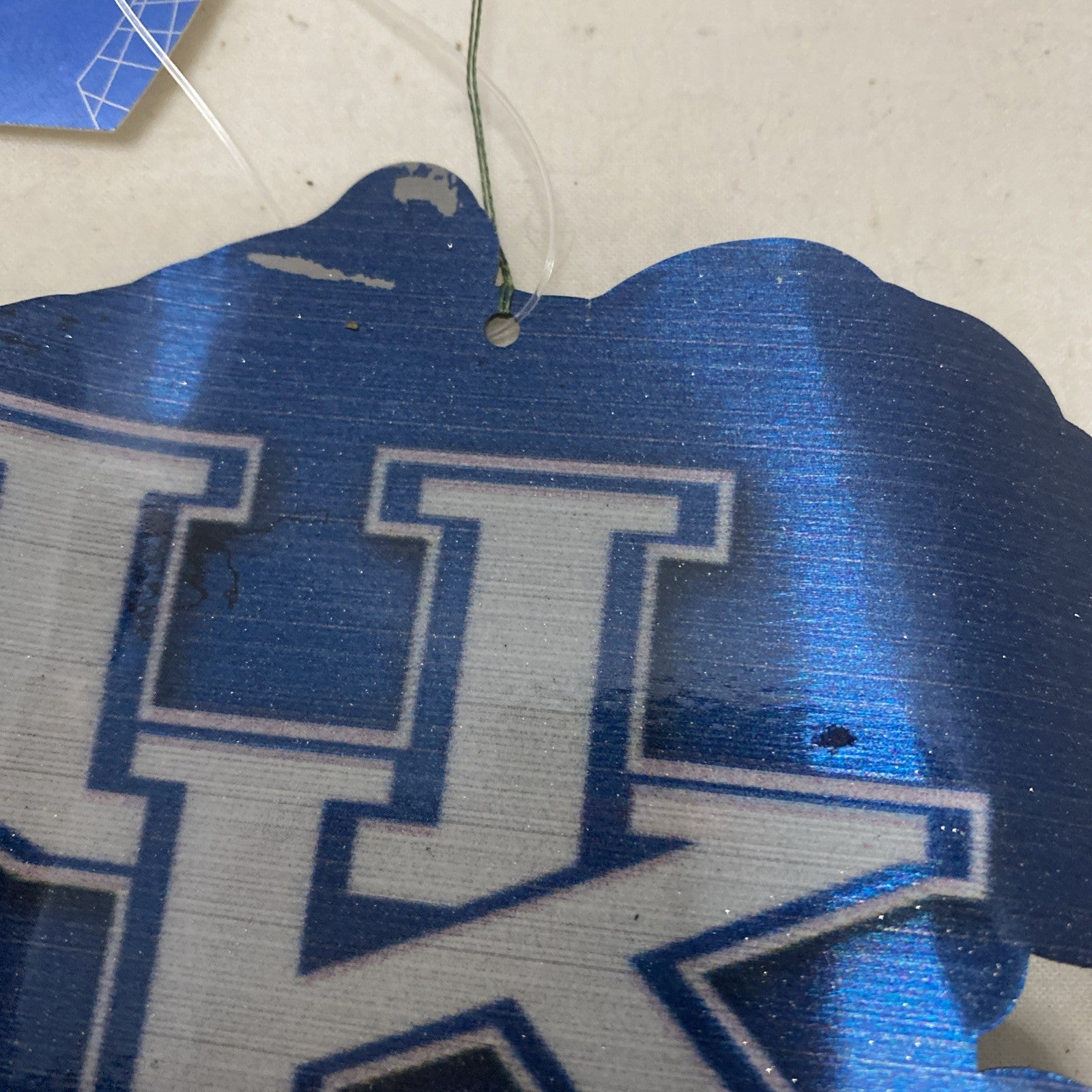 University of Kentucky WILDCATS UK with MASCOT Christmas Ornament